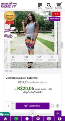 Roupas no Atacado android App screenshot 2